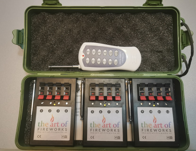 Funk Zündanlage  12 Kanal